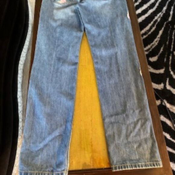 OPENING CEREMONY BRAND Fabulously Embellished NYC DENIM JEANS.  SIZE 28 - Picture 5 of 7